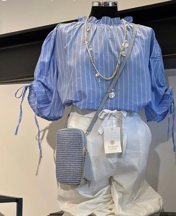 Streepjes blouse