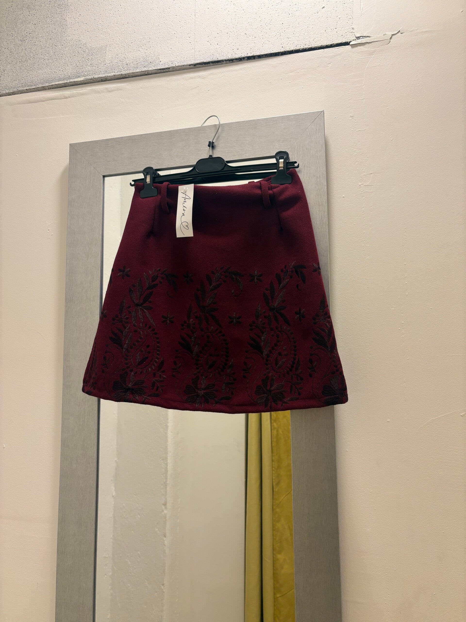 Falda paño jacquard