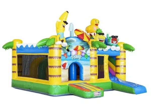 ☀️ Multiplay Summer Springkussen te huur! 🌴🏖️