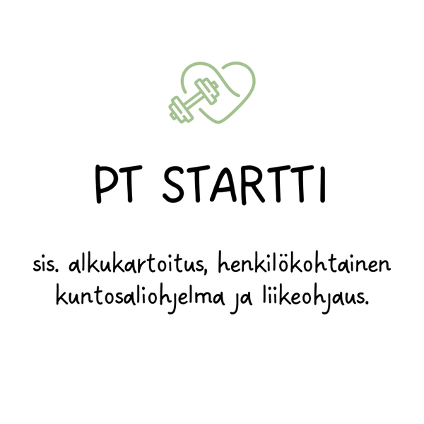 PT Startti - saat oman kuntosaliohjelman!
