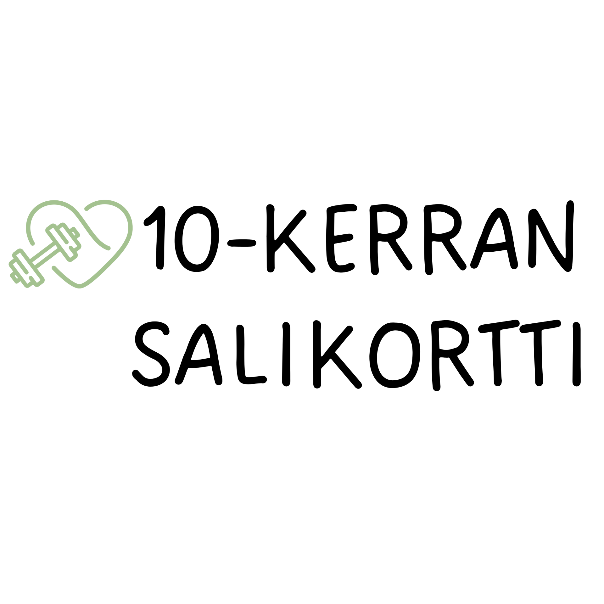 10-kerran kortti