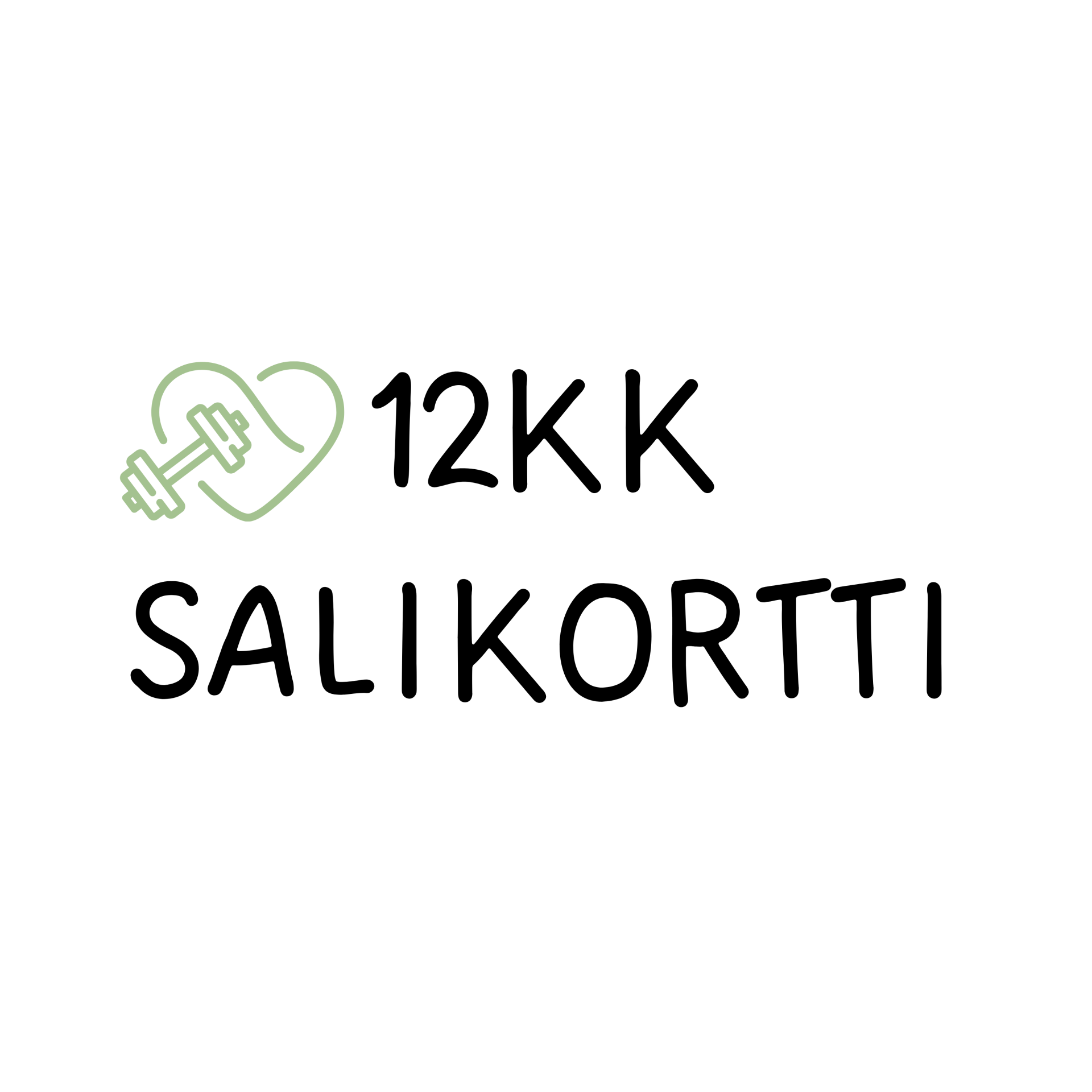12kk kuntosalikortti - ENNAKKOTARJOUS!