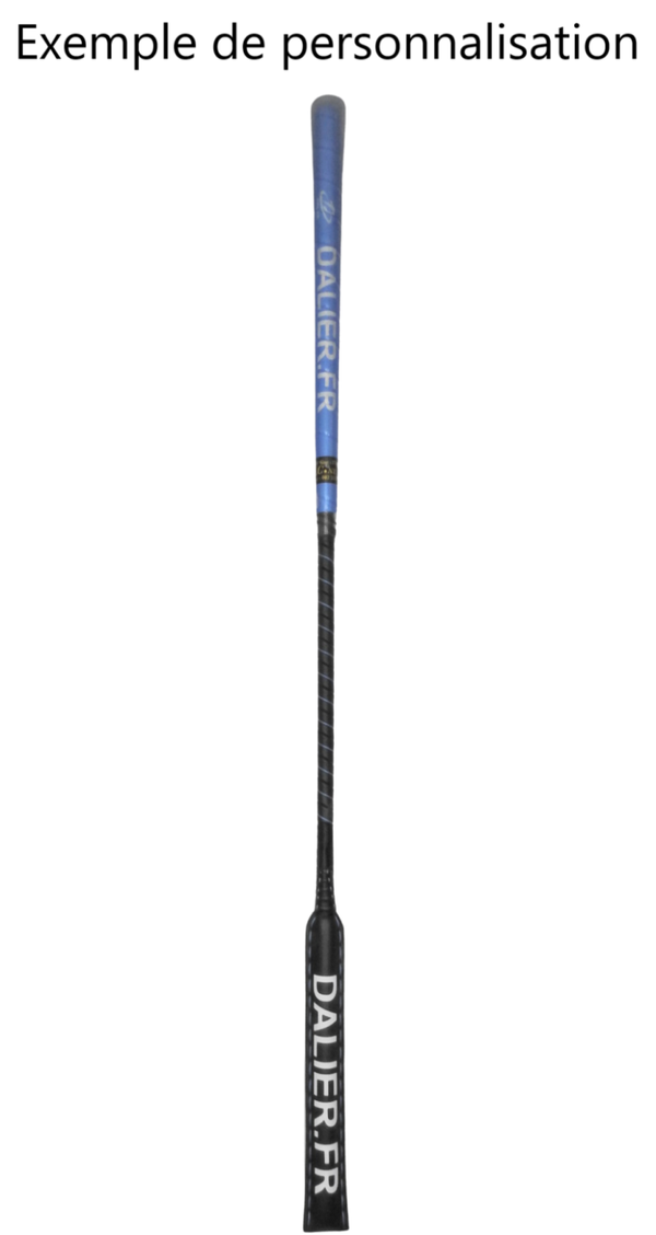 Plat 68cm double personnalisation (manche et claquette)