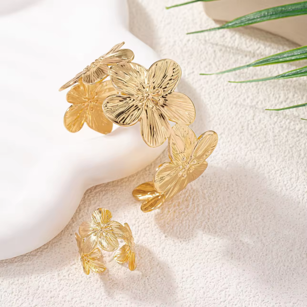 MANCHETTE AVEC BAGUE