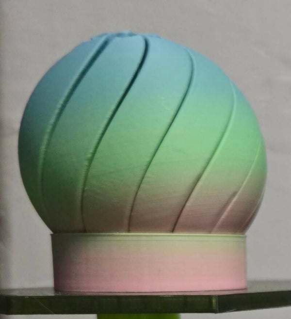 Non-weighted slime ball