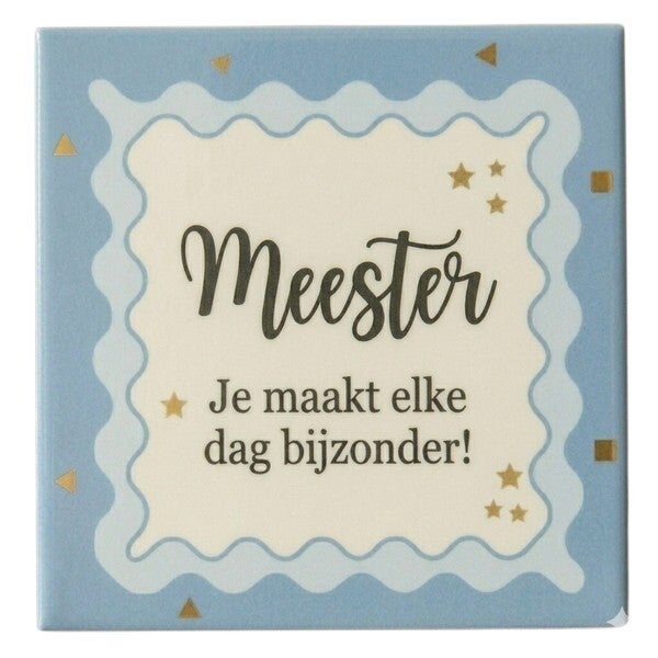 Tegeltje meester