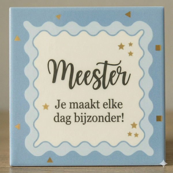 Tegeltje meester