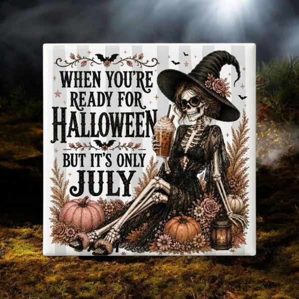 Tegeltje Halloween