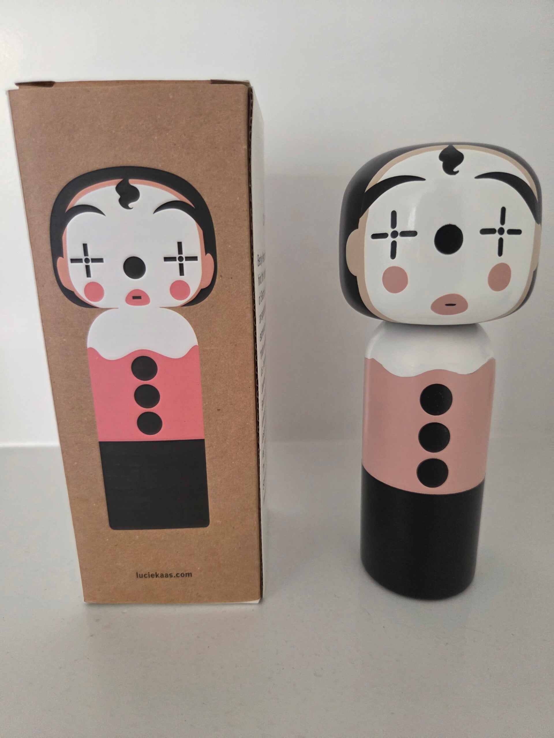 Lucie Kaas Kokeshi doll "Clown"