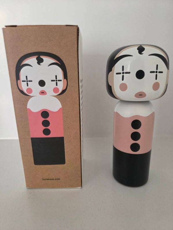 Lucie Kaas Kokeshi doll "Clown"