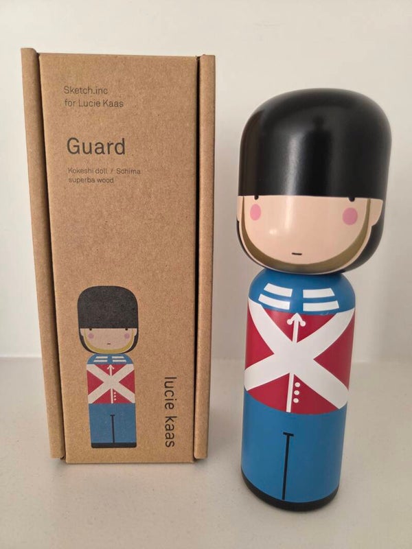Lucie Kaas Kokeshi doll Guard