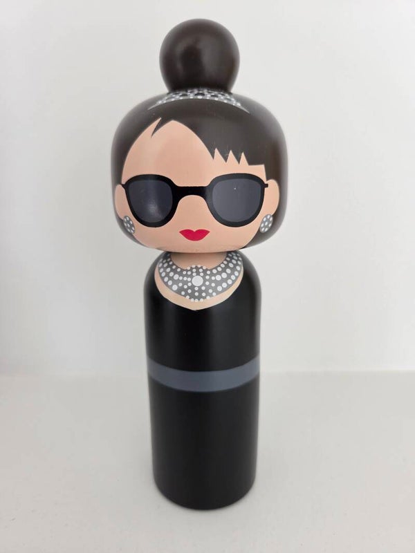 Lucie Kaas Kokeshi doll Audrey