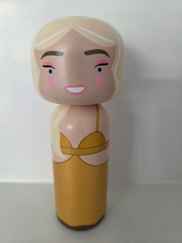 Lucie Kaas Kokeshi doll X Claudia Schiffer