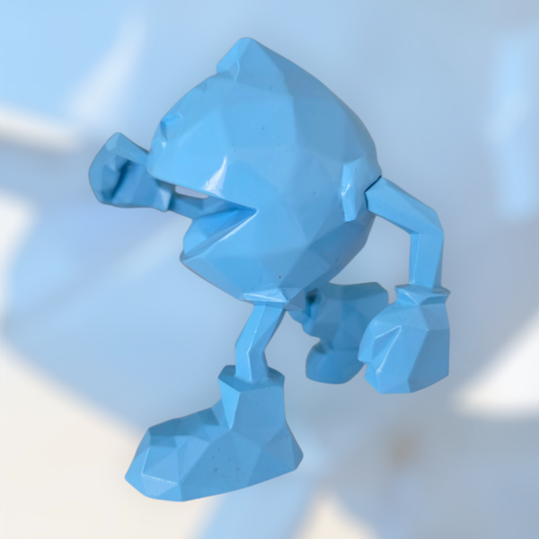 Richard Orlinski - Pac-Man Blue