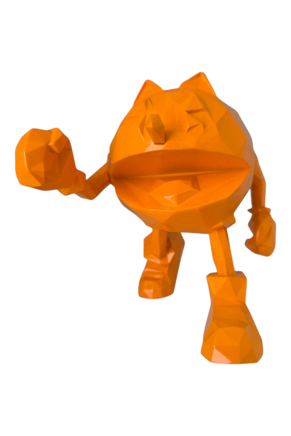Richard Orlinski - Pac-Man Orange