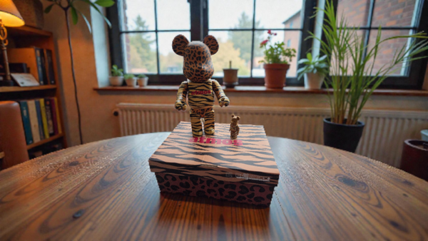 Medicom Toy Bearbrick 100% & 400% set Animal Atmos - Nike