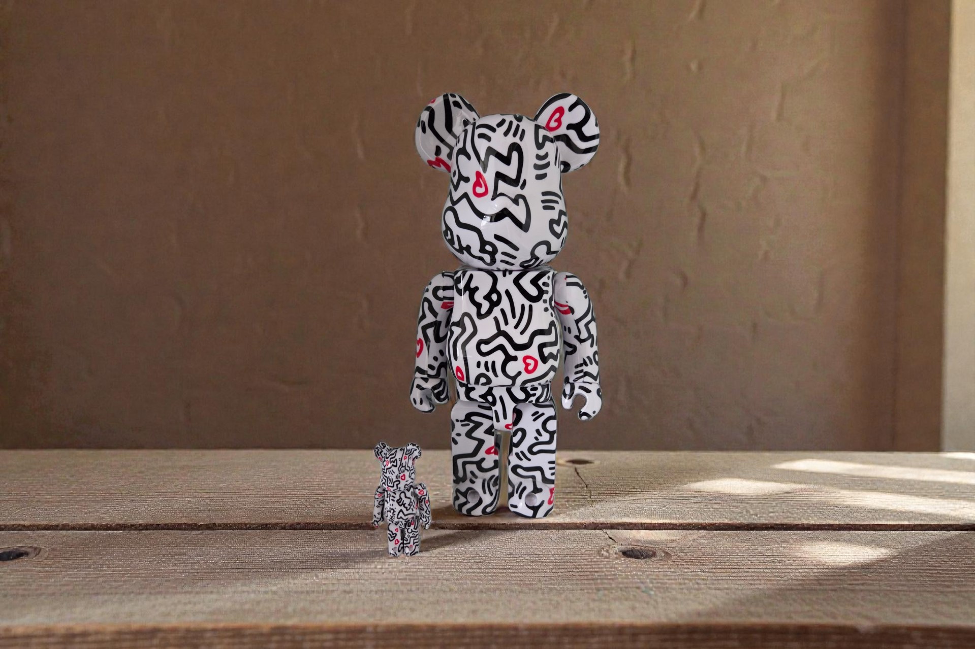 Medicom Toy Be@rbrick 100%  & 400% Keith Haring #8 set