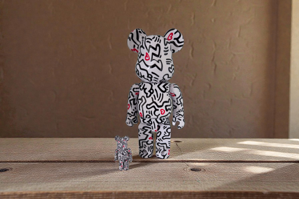Medicom Toy Be@rbrick 100%  & 400% Keith Haring #8 set