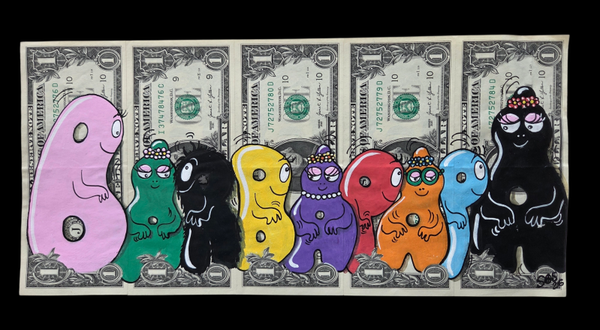 Dollar Art by SOS - Barbapapa