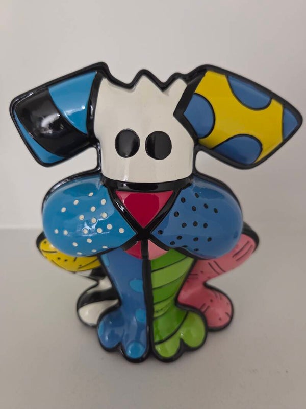 Romero Britto - 'Terrier' Dog limited edition