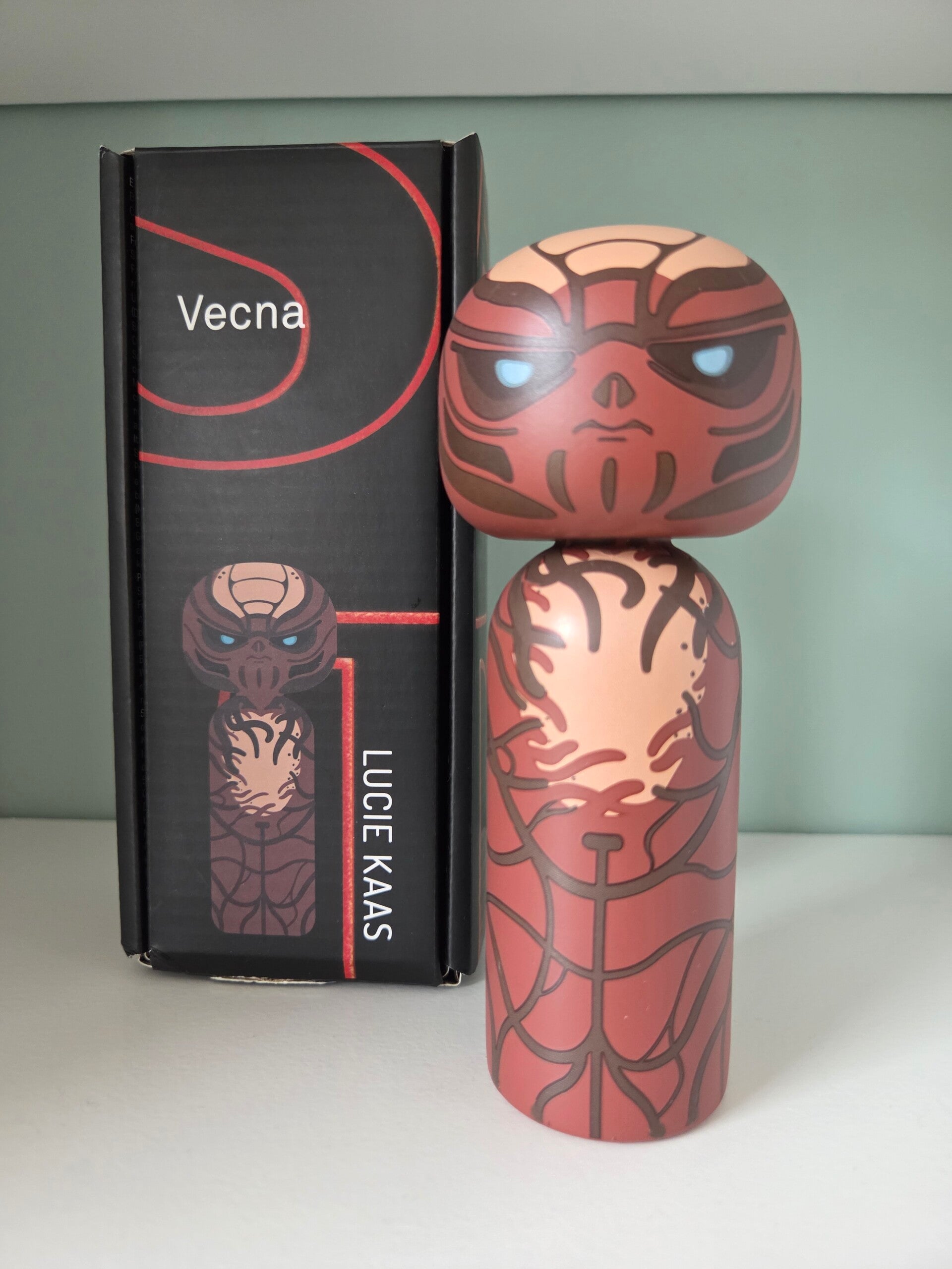 Lucie Kaas Kokeshi doll x Stranger Things - Vecna