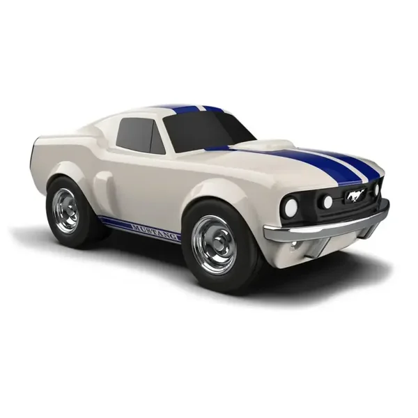 Baghera Racing Car Ford Mustang White