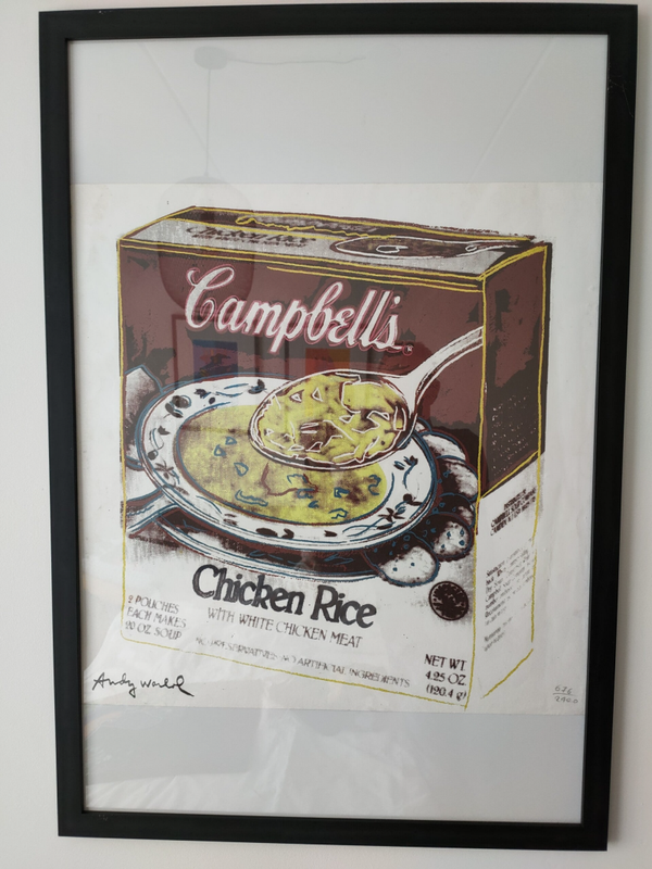 Andy Warhol - "Campbell's Chicken Rice"