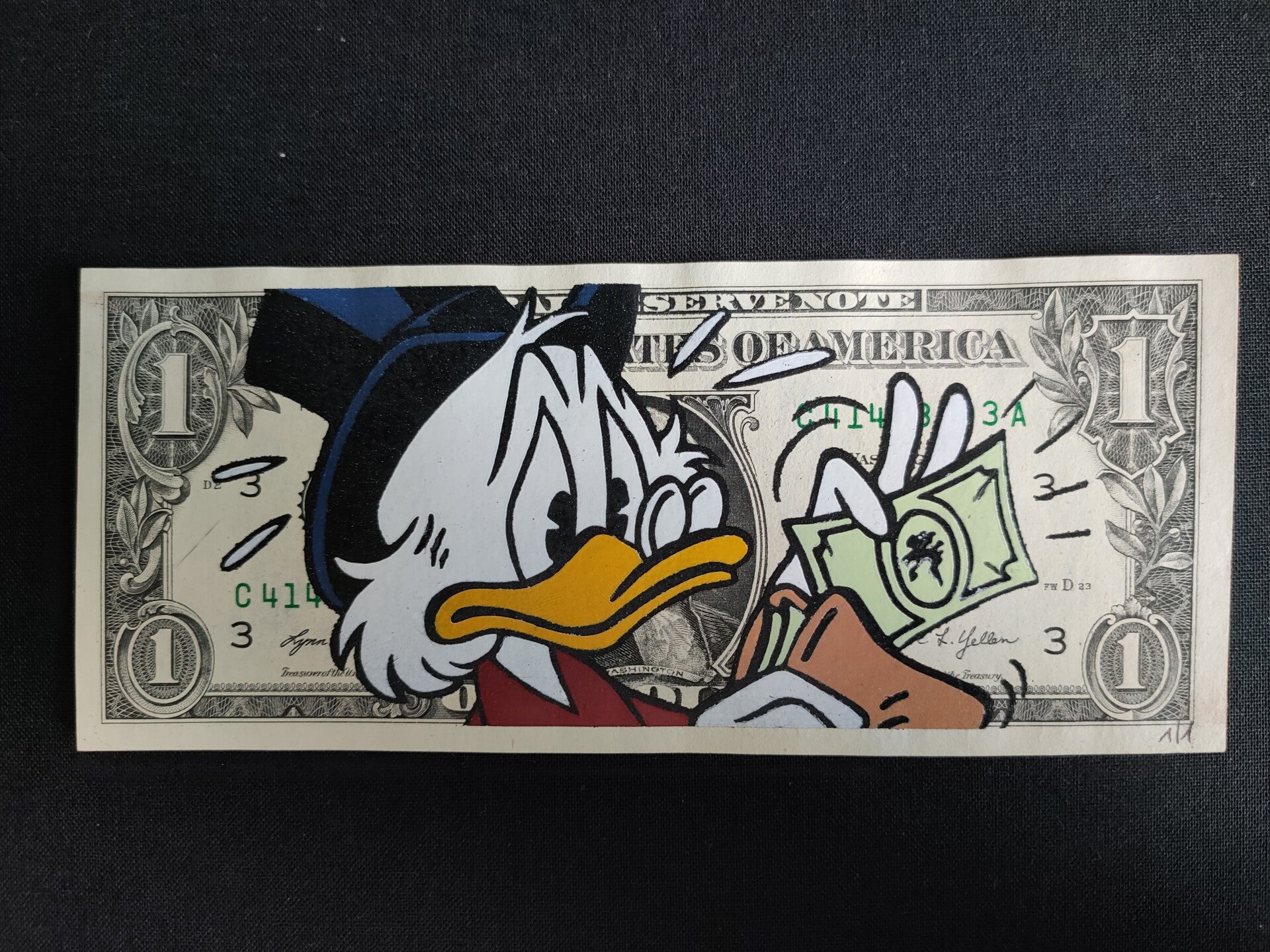 Kash Art by Kastellan (XX) - Dagobert Duck - 2024