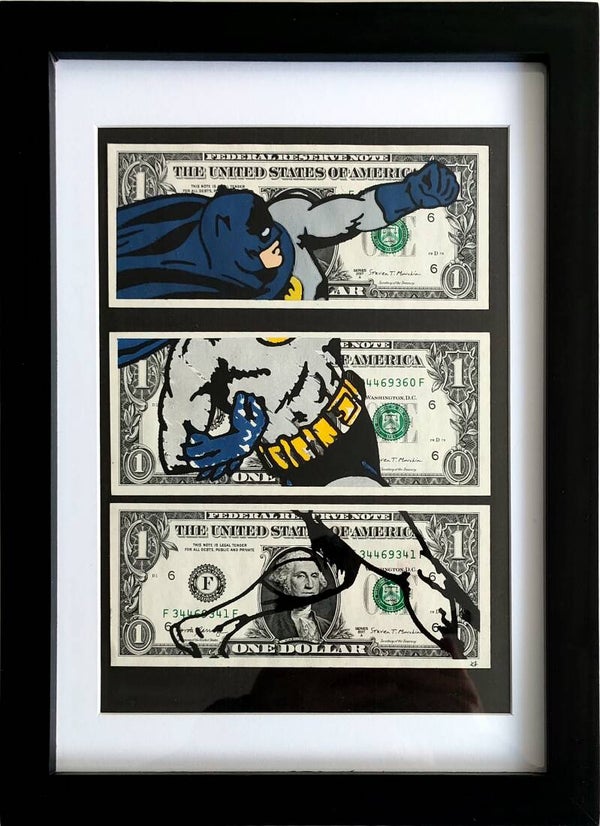 Kash Art by Kastellan "Batman 3 Style" Dollar Art - 2021