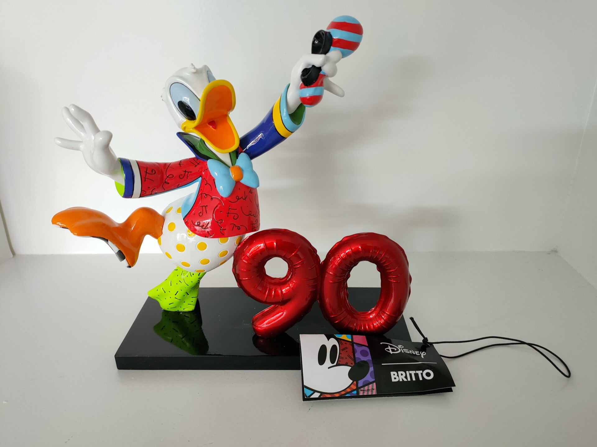 Romero Britto - Disney Showcase Collection - 90th Anniversary Donald Duck - Limited Edition