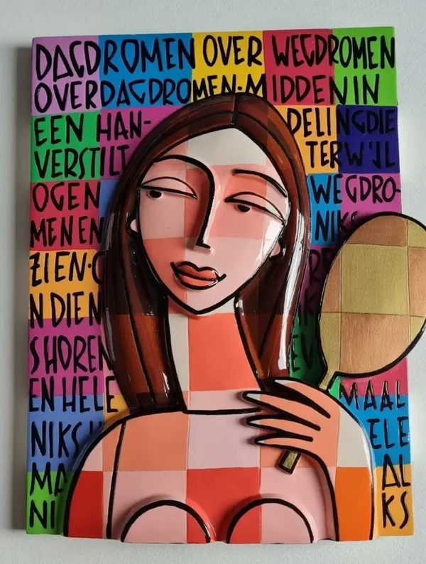 Jacqueline Schäfer- Dagdromen - wanddecoratie