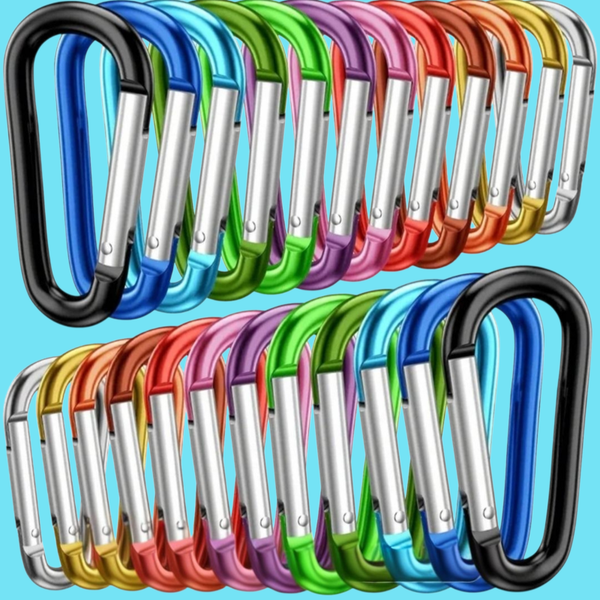 Karabijnhaak (random kleur)