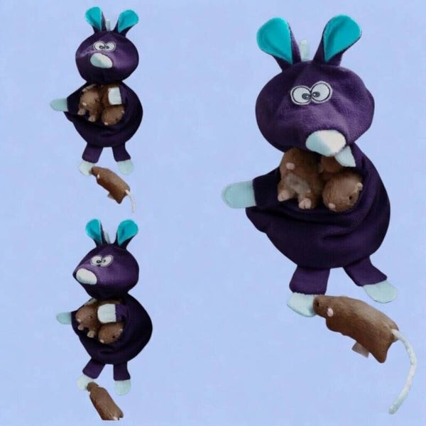 Ratty Stuffer paars. PRE ORDER