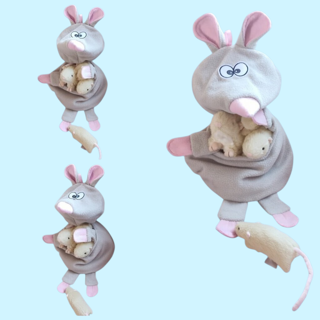 Ratty Stuffer, licht grijs PRE ORDER