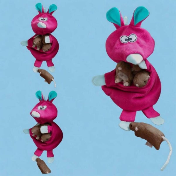 Ratty Stuffer fuchsia roze PRE ORDER
