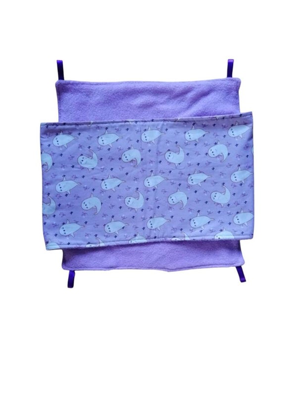Hangmat met hanggedeelte.