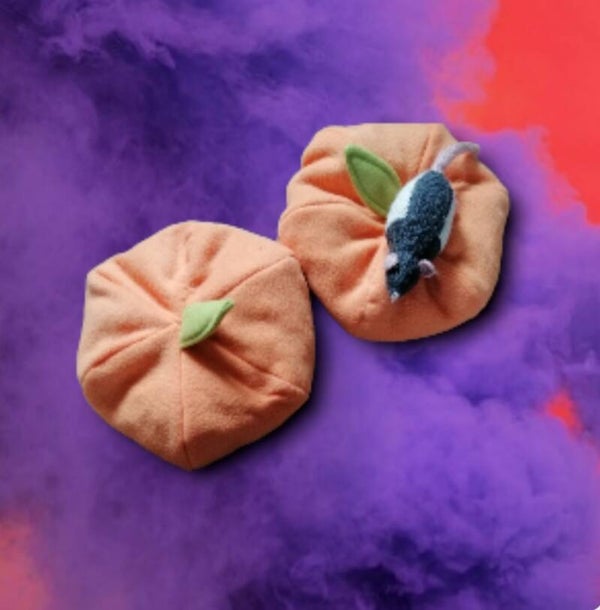 #Halloween Pompoen Poef