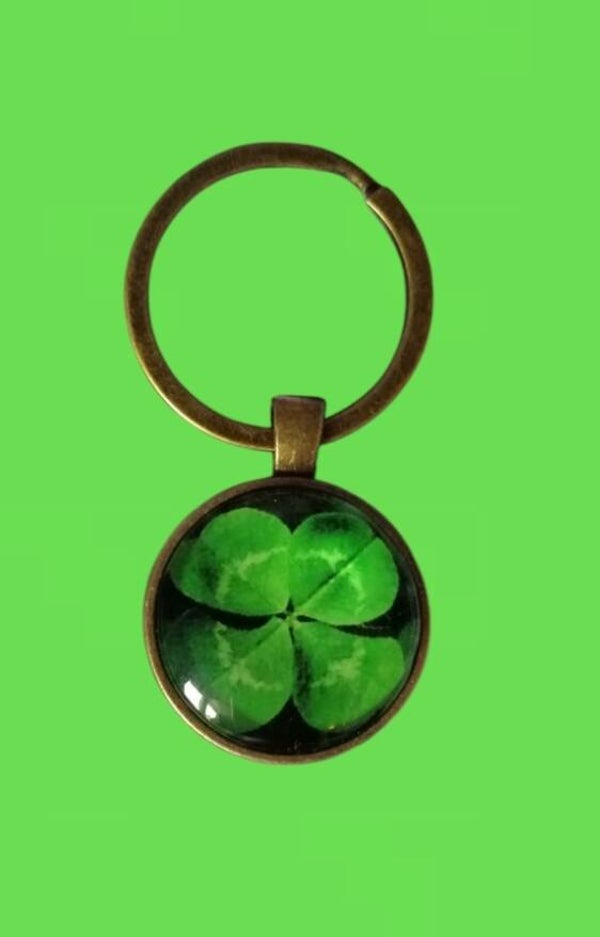 Klavertje 4 sleutelhanger