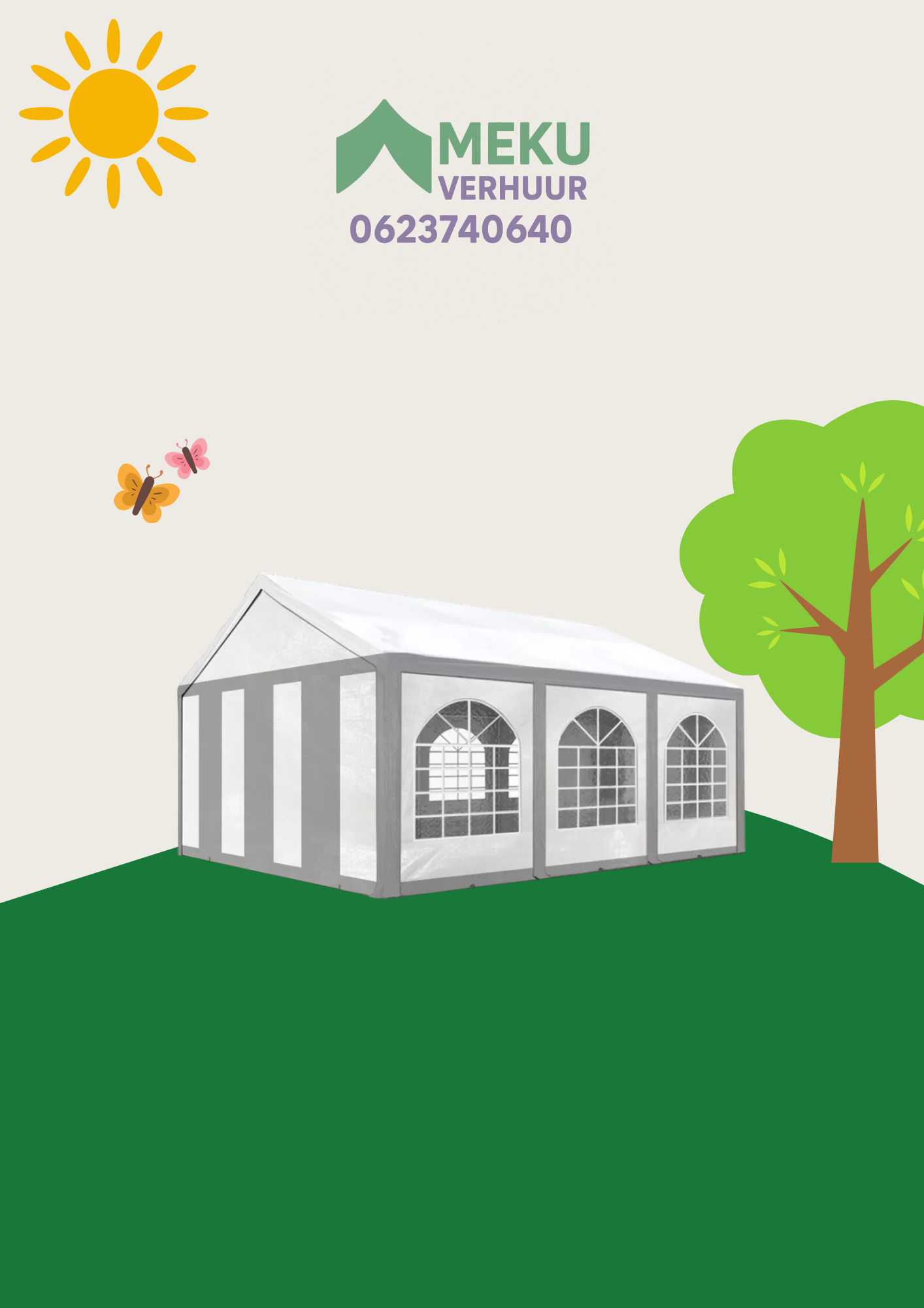Party tent 6x3