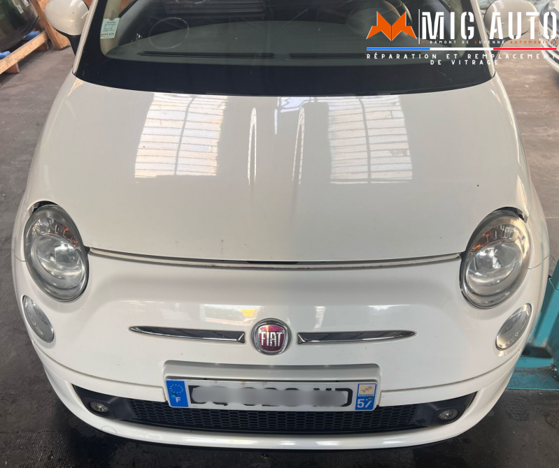 Renovations optiques Fiat 500 @MIG AUTO