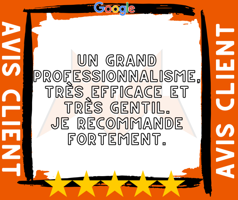 Un grand professionnalisme, très efficace et très gentil. Je recommande fortement.