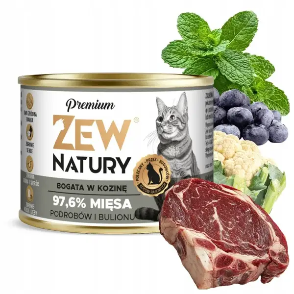 12x185g. Zew Natury Premium Goat (1,70€/1szt)