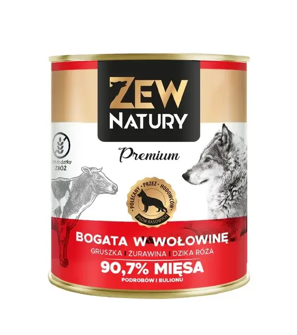 6x800g. Zew Natury Premium  Rich in Beef