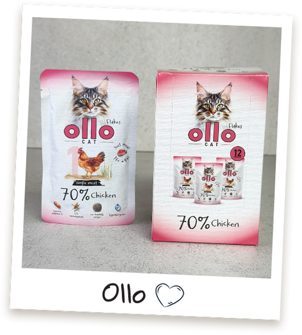 12x 85g Ollo Cat Chicken