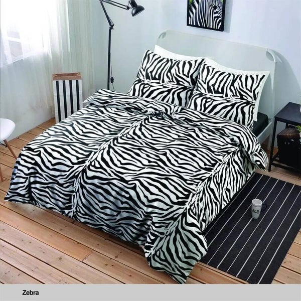Husch dekbedovertrek Zebraprint, lits jumeaux