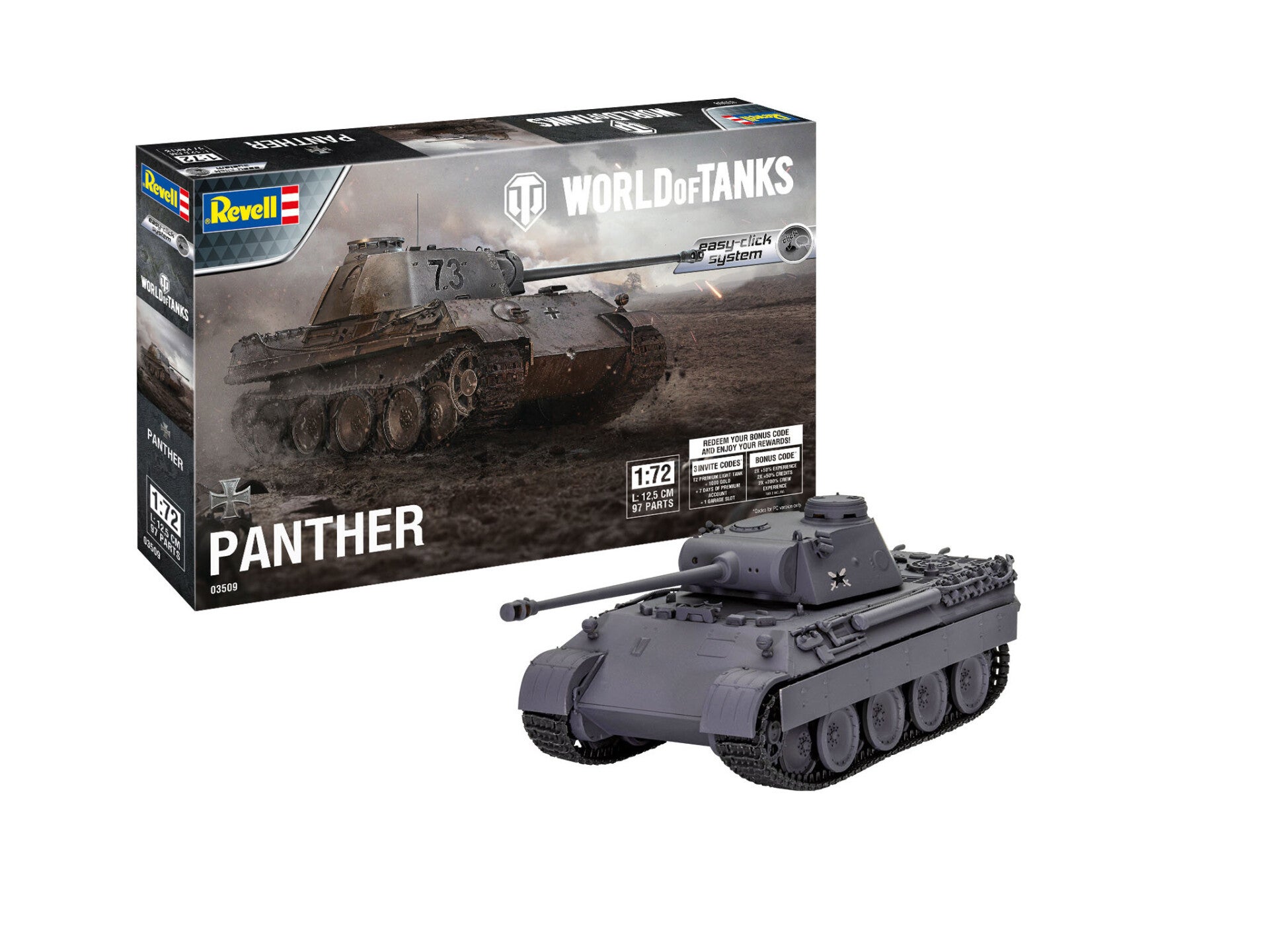 Revell klik & klaar Panther Ausf. D "World of Tanks"