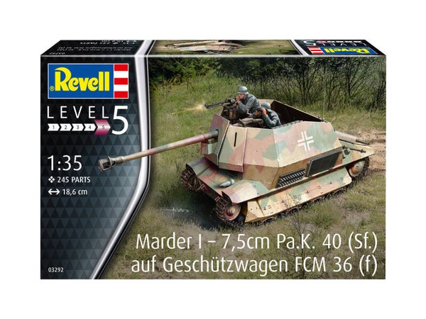 Revell Niveau:5 Marder I on FCM 36