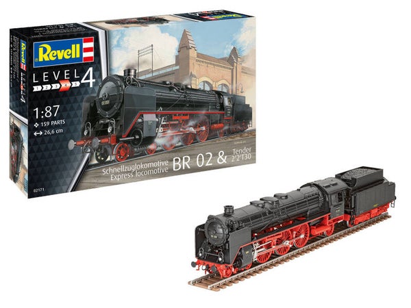 Revell Niveau:4 Sneltreinlocomotief BR02