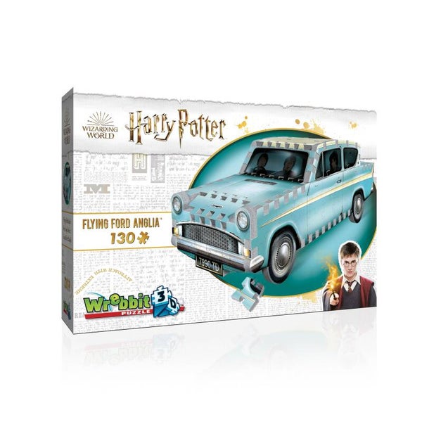 Wrebbit 3D-puzzel Harry Potter Flying Ford Anglia