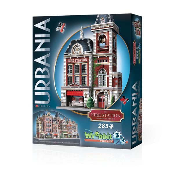Wrebbit 3D-puzzel Urbania Brandweerkazerne